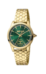 Analog Round Waterproof Wrist Watch With Stainless Steel JC1L087M0265